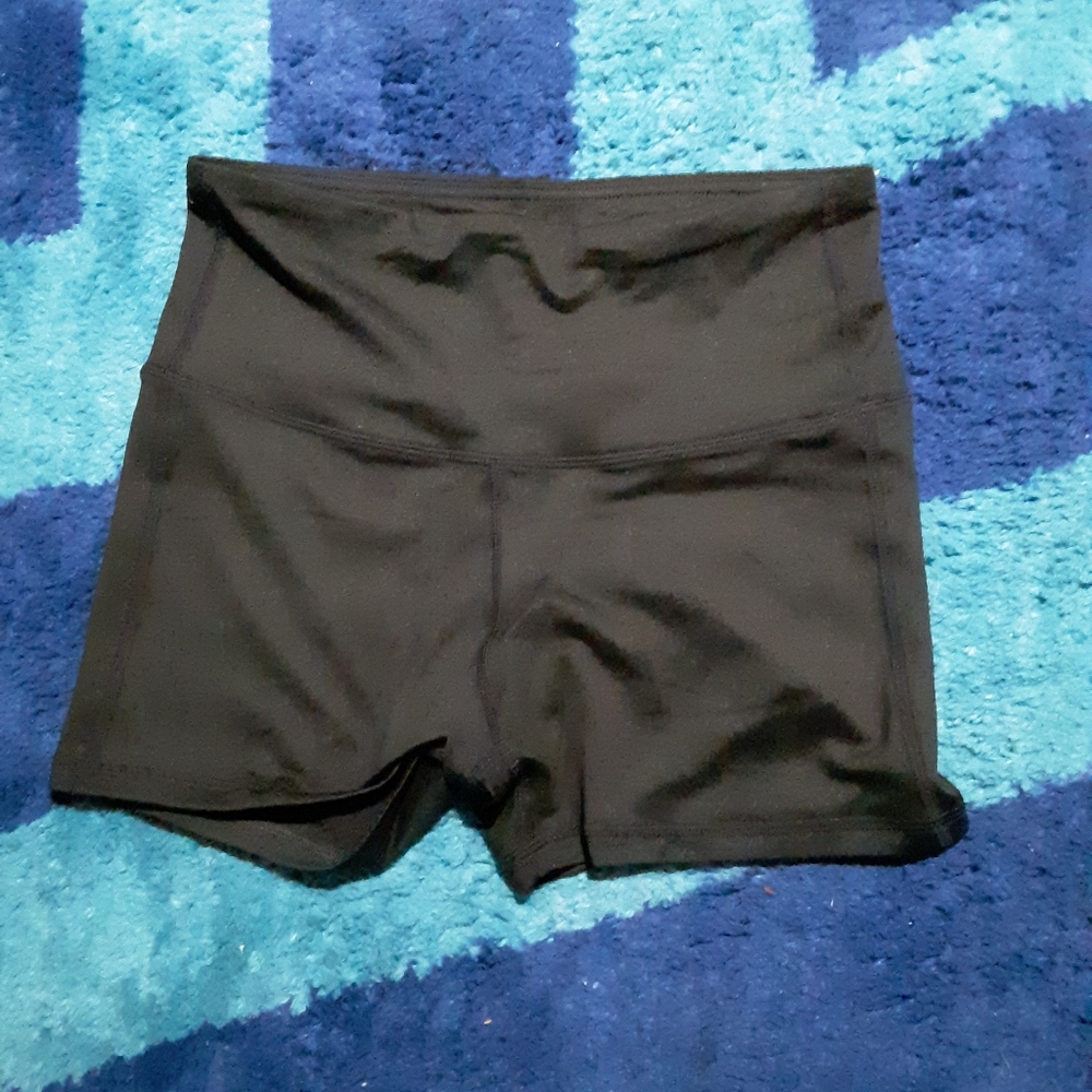 Black biker shorts